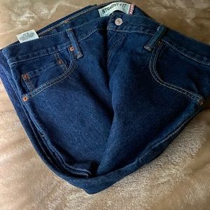 Men’s Levi’s 505 Straight Fit Denim Jeans